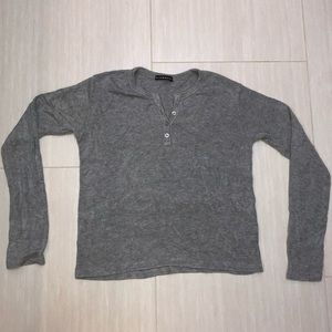 Gray Brandy Melville Top